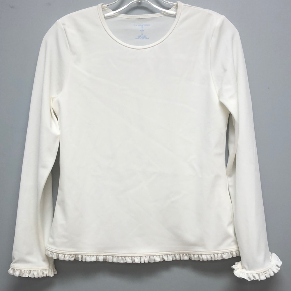 Lands End performance swim top/ cover up.
